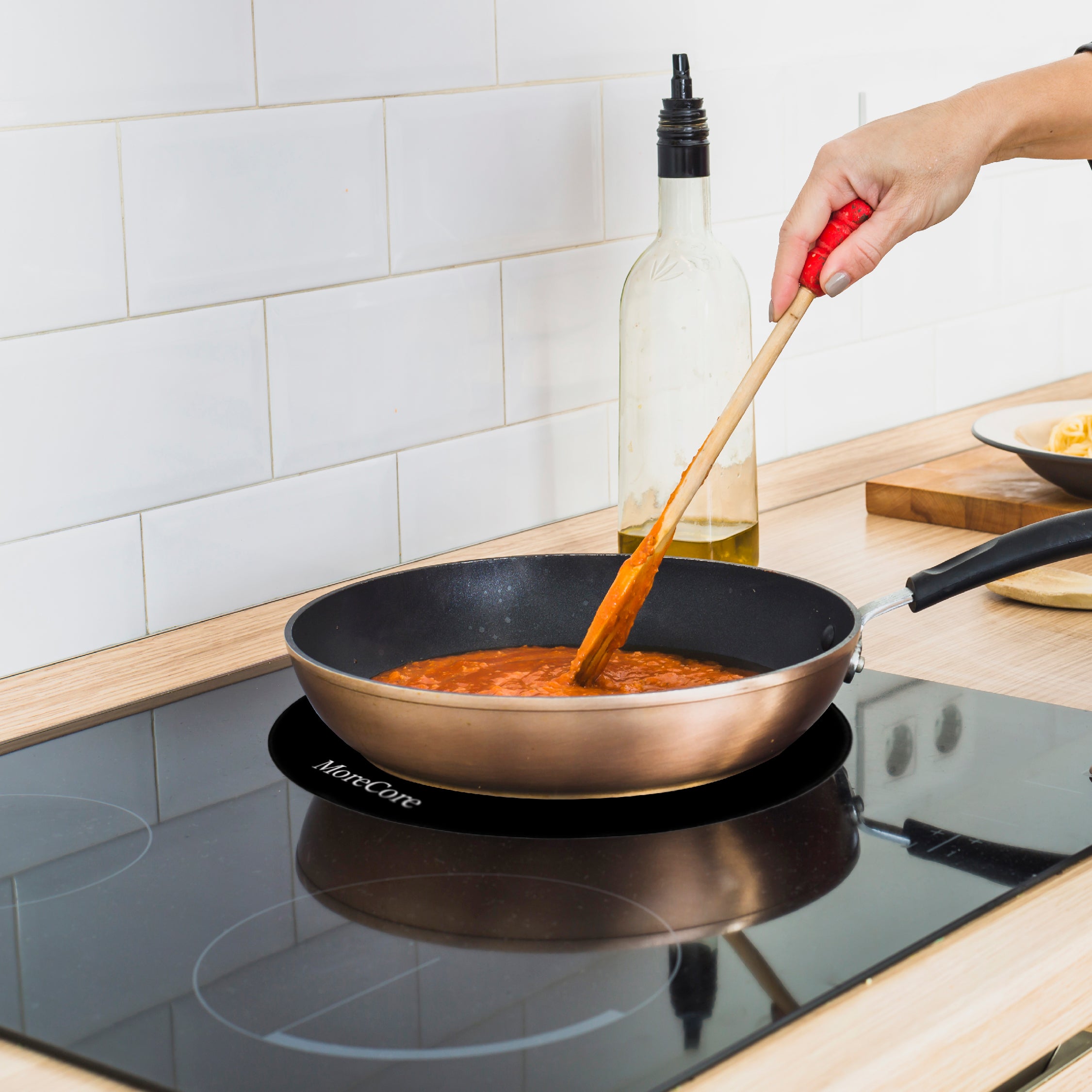 Silicone inductie mat