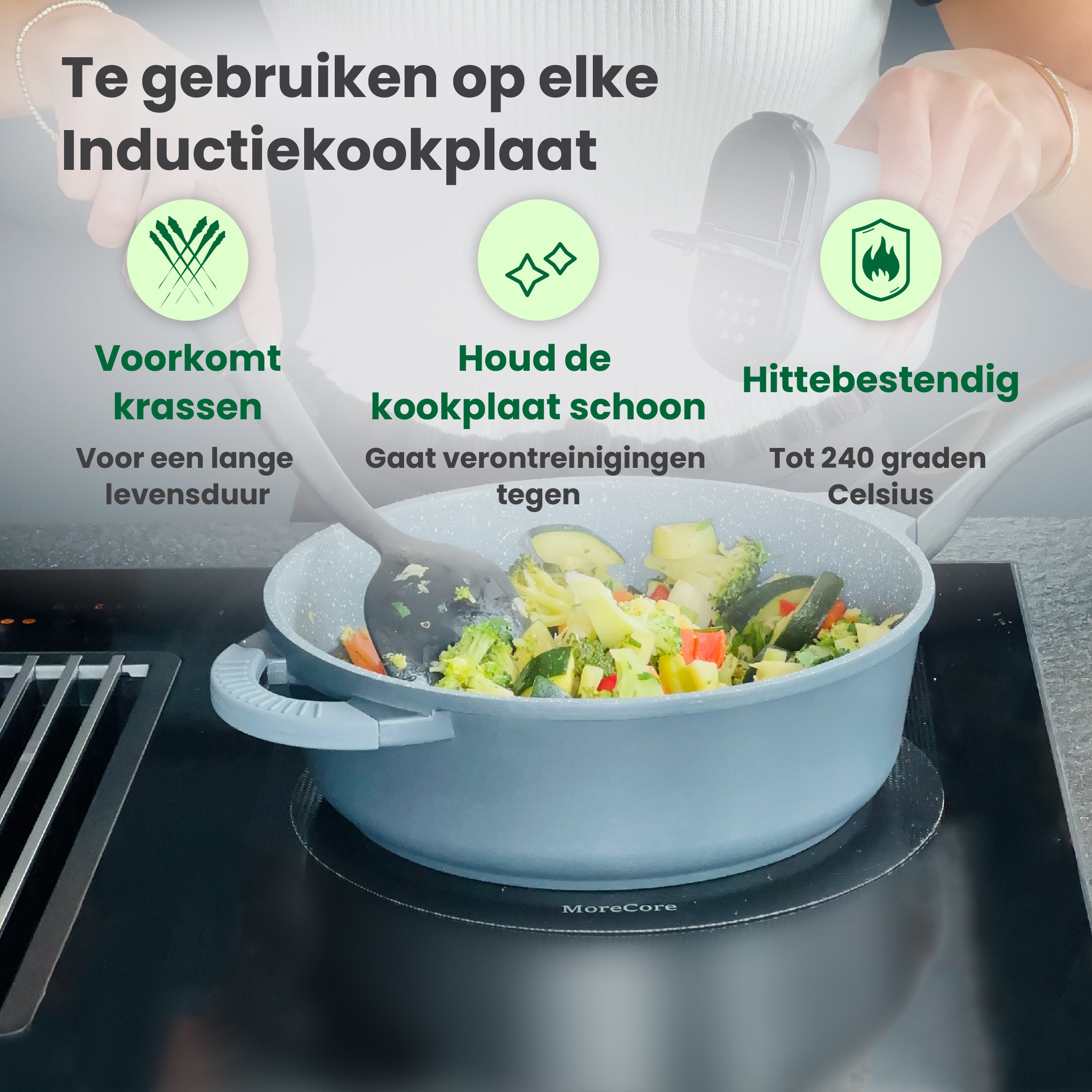 Inductie beschermers gebruik