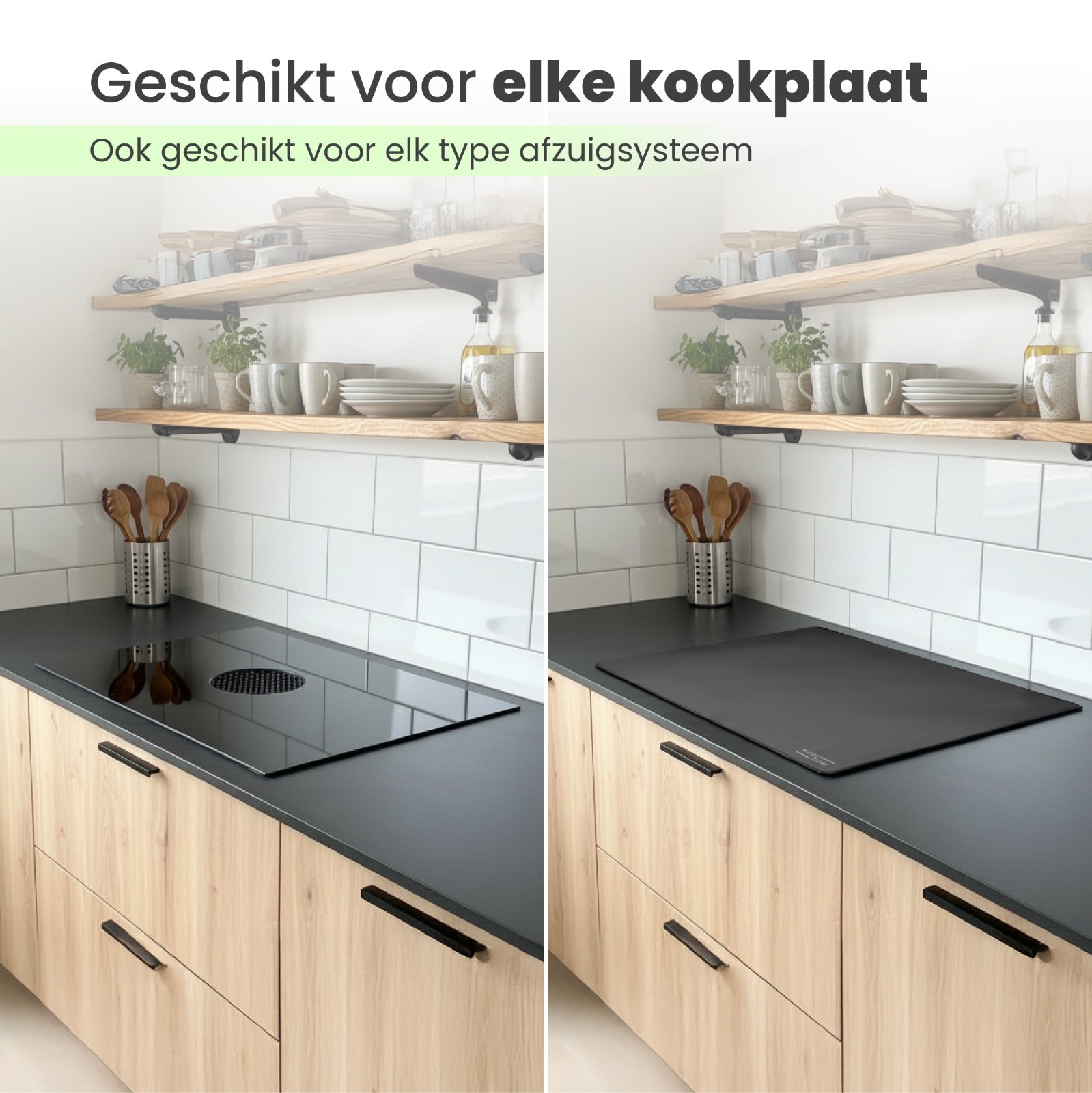 Plaque de recouvrement pour plaque à induction