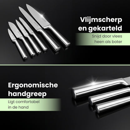 Messenset met Blok en Messenslijper